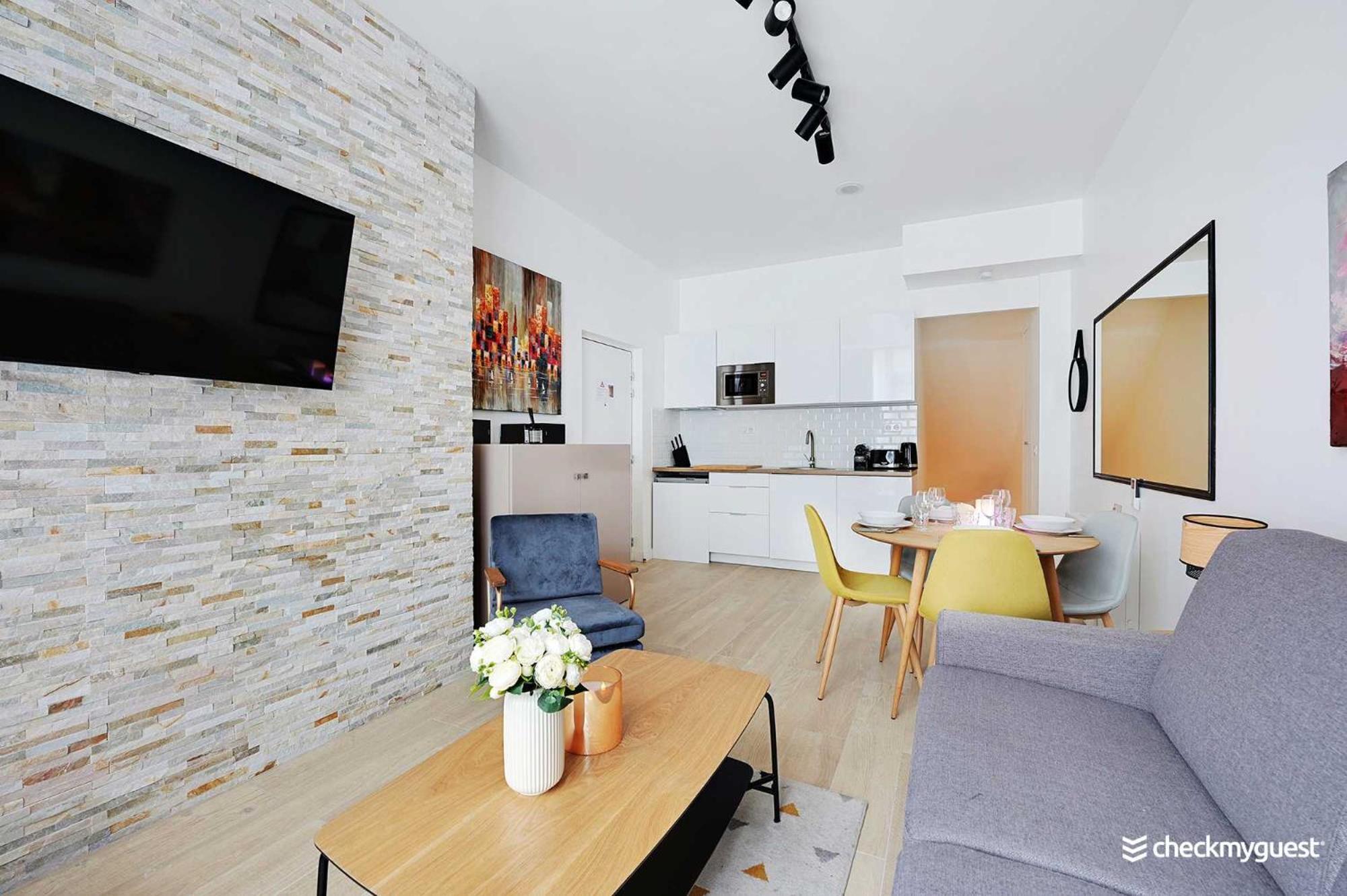 Intimate Apartment With Air Conditioner & Jacuzzi 2Br 6P Montmartre 巴黎 外观 照片