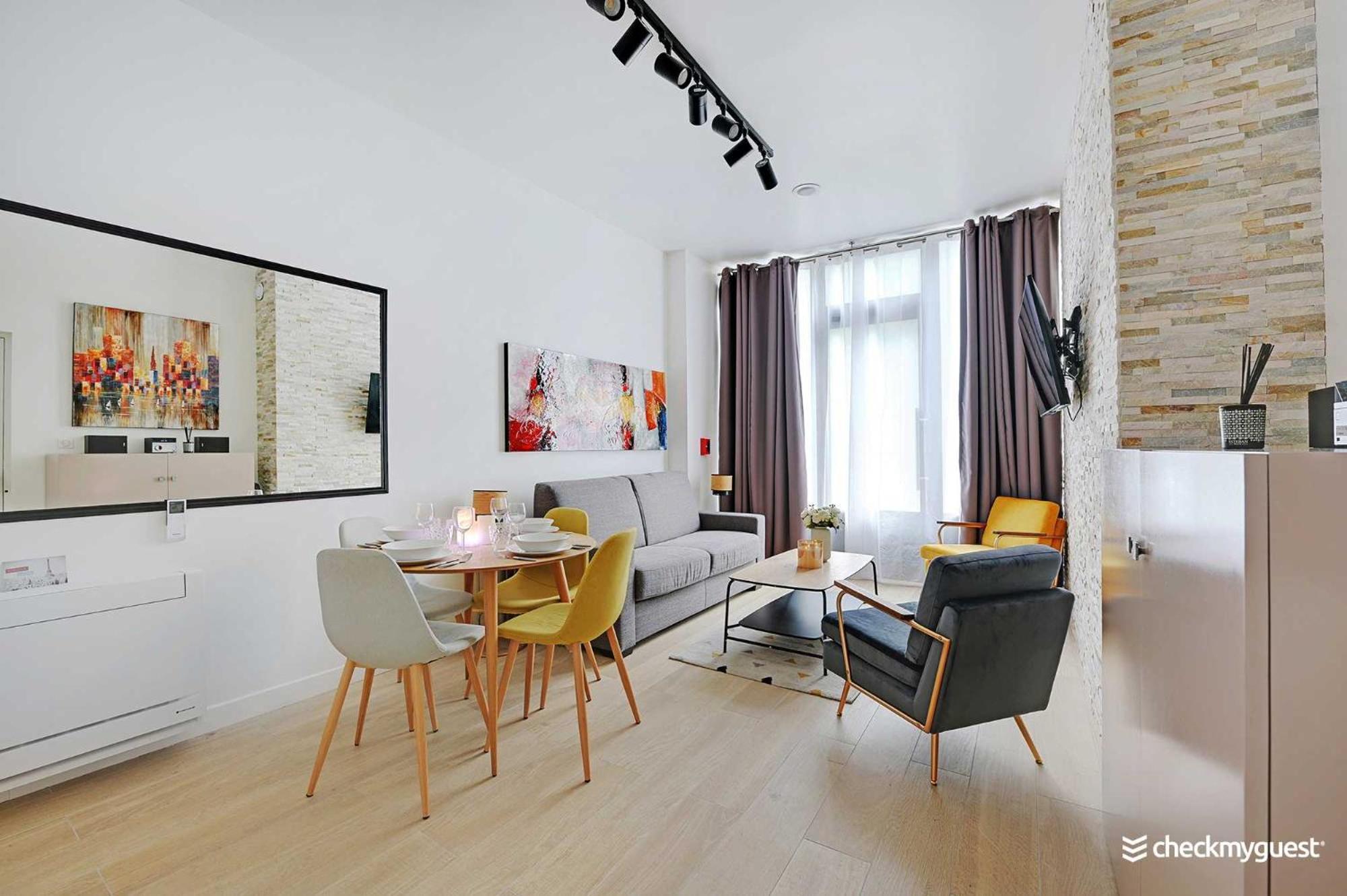 Intimate Apartment With Air Conditioner & Jacuzzi 2Br 6P Montmartre 巴黎 外观 照片